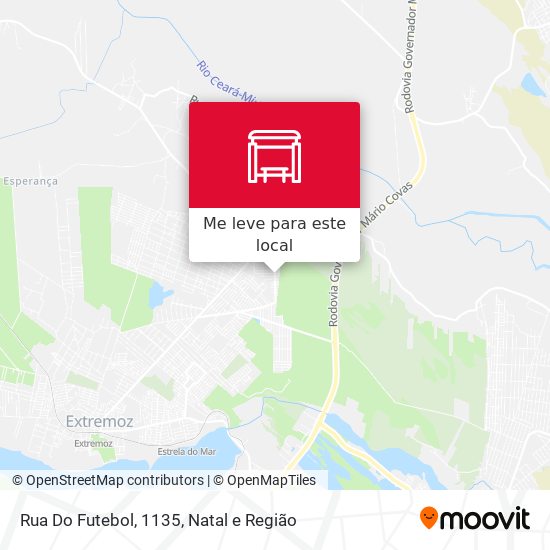 Rua Do Futebol, 1135 mapa