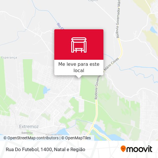Rua Do Futebol, 1400 mapa