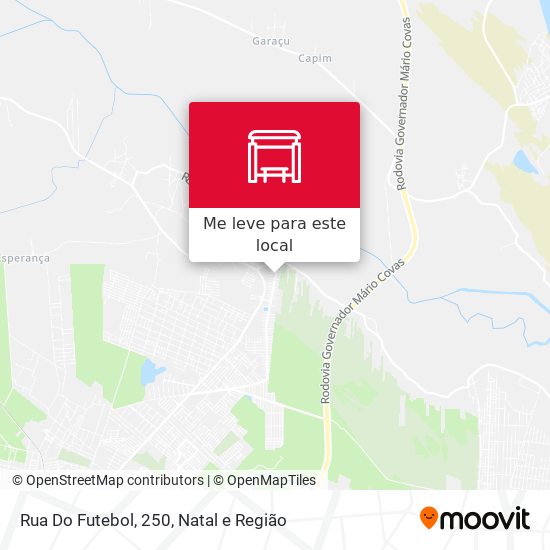 Rua Do Futebol, 250 mapa