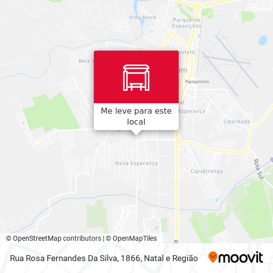 Rua Rosa Fernandes Da Silva, 1866 mapa