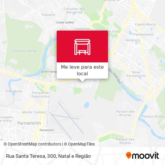 Rua Santa Teresa, 300 mapa