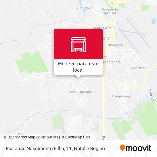 Rua José Nascimento Filho, 11 mapa