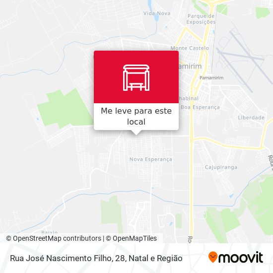 Rua José Nascimento Filho, 28 mapa