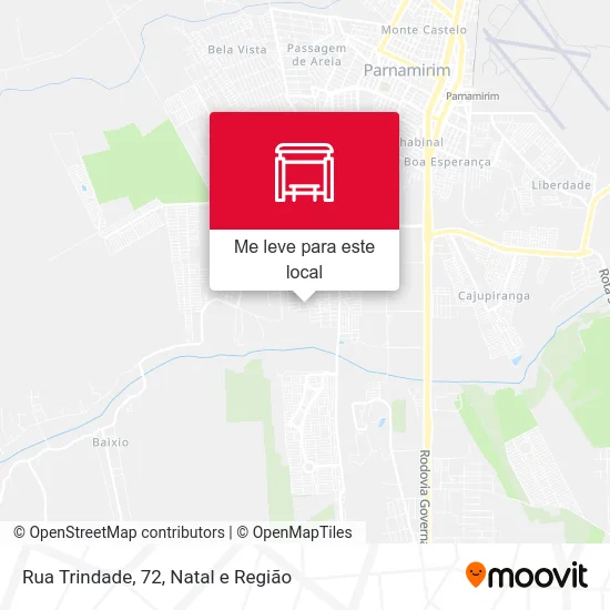 Rua Trindade, 72 mapa
