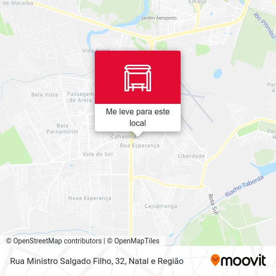 Rua Ministro Salgado Filho, 32 mapa