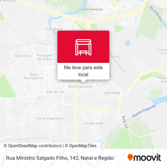 Rua Ministro Salgado Filho, 142 mapa