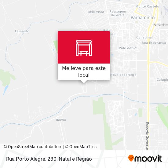 Rua Porto Alegre, 230 mapa