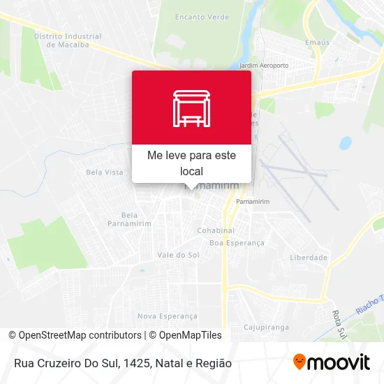 Rua Cruzeiro Do Sul, 1425 mapa