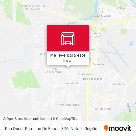 Rua Oscar Ramalho De Farias, 370 mapa