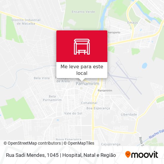 Rua Sadi Mendes, 1045 | Hospital mapa