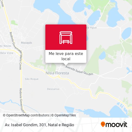 Av. Isabel Gondim, 301 mapa