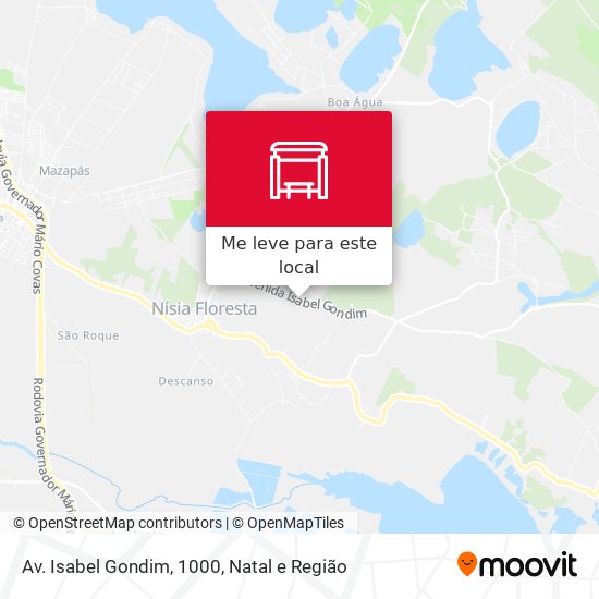 Av. Isabel Gondim, 1000 mapa