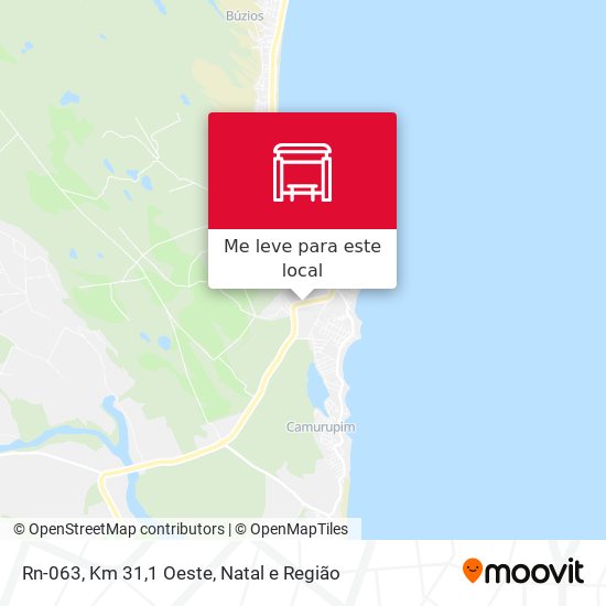 Rn-063, Km 31,1 Oeste mapa