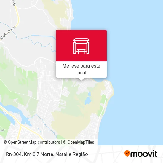 Rn-304, Km 8,7 Norte mapa