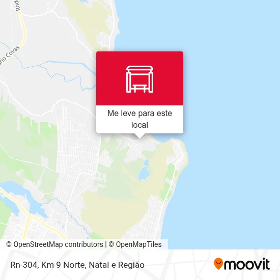 Rn-304, Km 9 Norte mapa