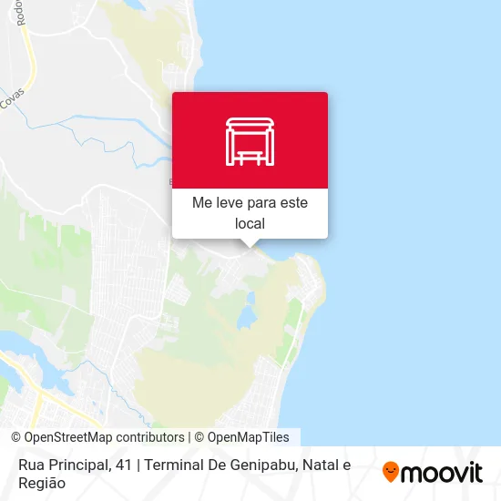 Rua Principal, 41 | Terminal De Genipabu mapa