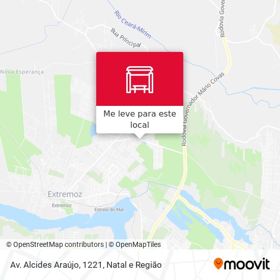Av. Alcides Araújo, 1221 mapa