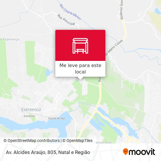Av. Alcides Araújo, 805 mapa