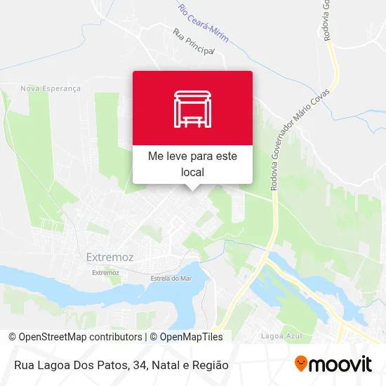 Rua Lagoa Dos Patos, 34 mapa