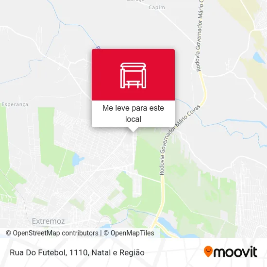 Rua Do Futebol, 1110 mapa