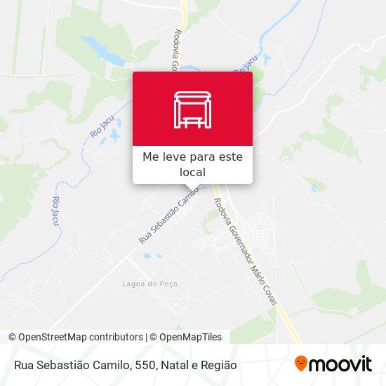 Rua Sebastião Camilo, 550 mapa
