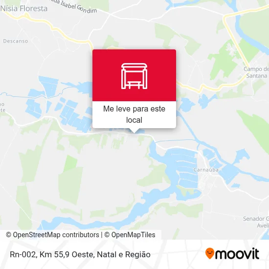 Rn-002, Km 55,9 Oeste mapa