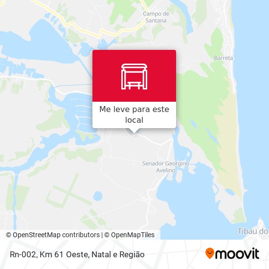 Rn-002, Km 61 Oeste mapa