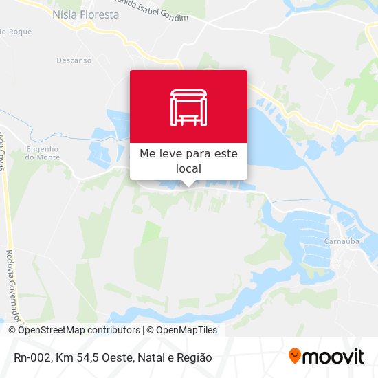 Rn-002, Km 54,5 Oeste mapa