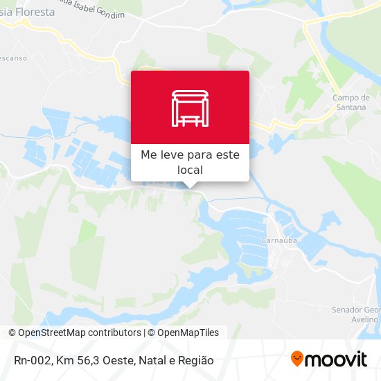 Rn-002, Km 56,3 Oeste mapa