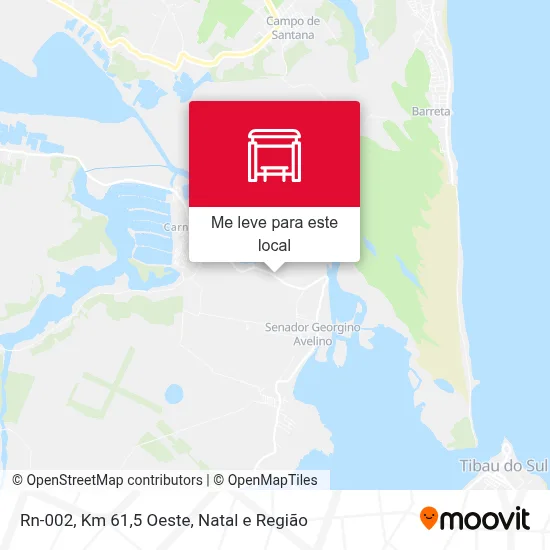 Rn-002, Km 61,5 Oeste mapa