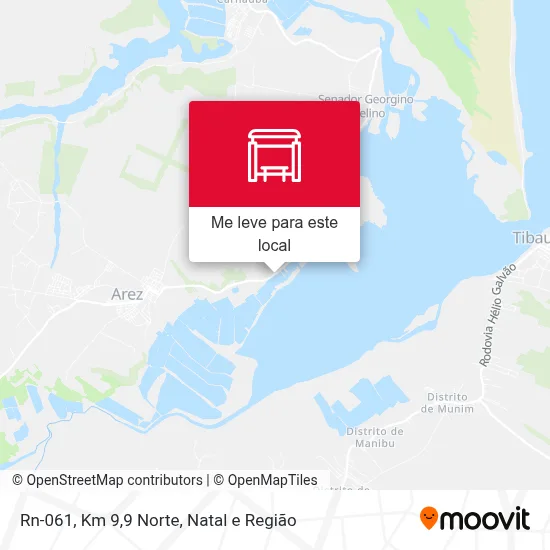 Rn-061, Km 9,9 Norte mapa