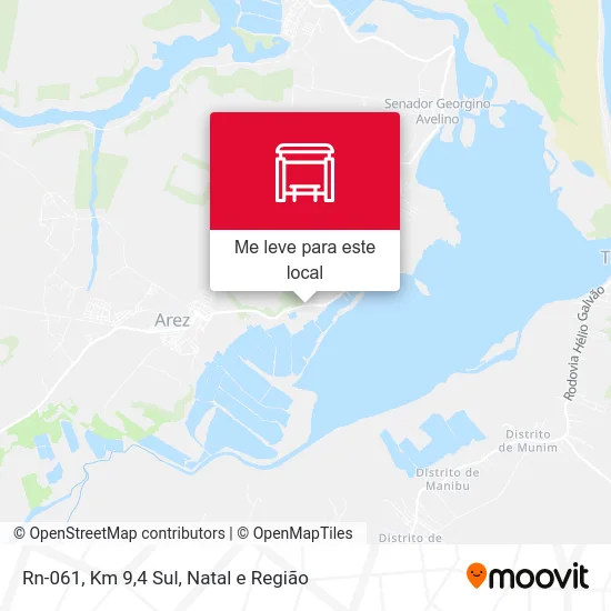 Rn-061, Km 9,4 Sul mapa