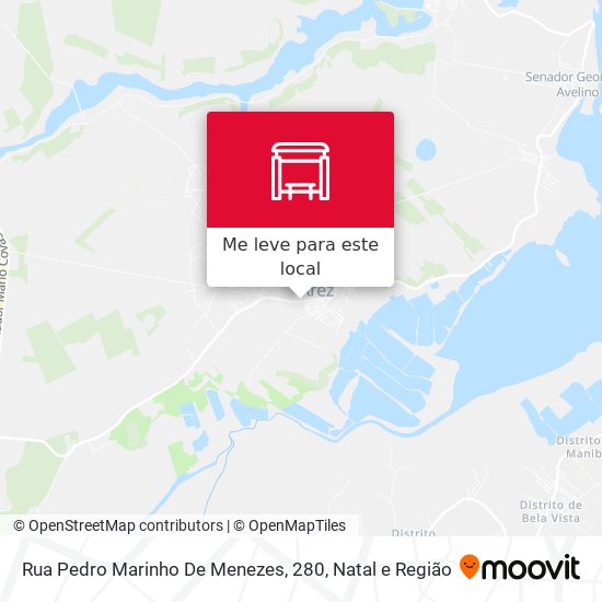 Rua Pedro Marinho De Menezes, 280 mapa