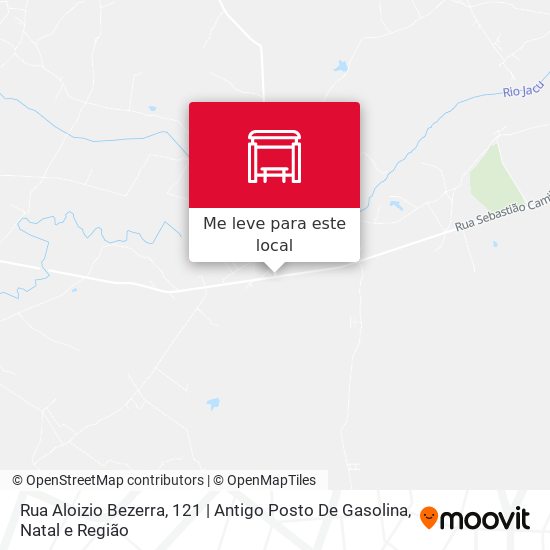 Rua Aloizio Bezerra, 121 | Antigo Posto De Gasolina mapa