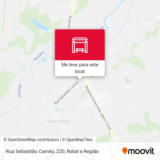 Rua Sebastião Camilo, 220 mapa