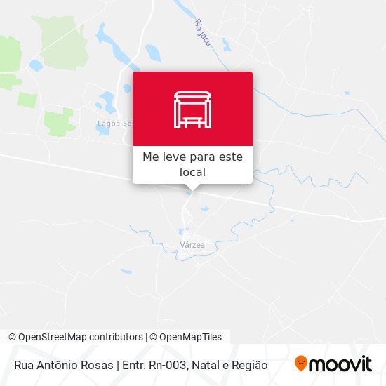 Rua Antônio Rosas | Entr. Rn-003 mapa