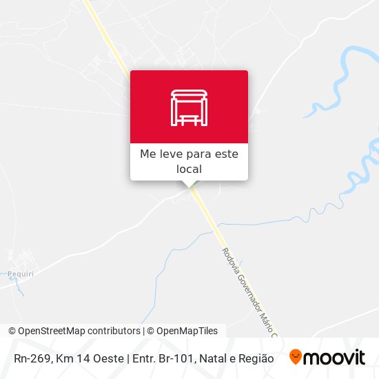 Rn-269, Km 14 Oeste | Entr. Br-101 mapa