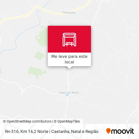 Rn-316, Km 16,2 Norte | Castanha mapa