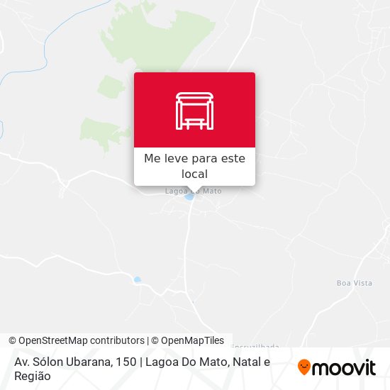 Av. Sólon Ubarana, 150 | Lagoa Do Mato mapa