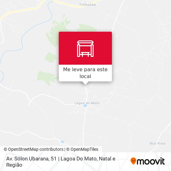 Av. Sólon Ubarana, 51 | Lagoa Do Mato mapa