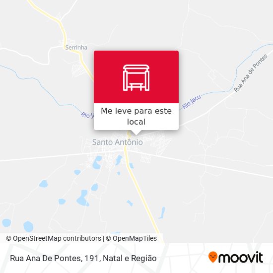 Rua Ana De Pontes, 191 mapa