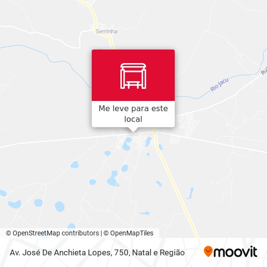 Av. José De Anchieta Lopes, 750 mapa