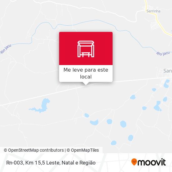 Rn-003, Km 15,5 Leste mapa