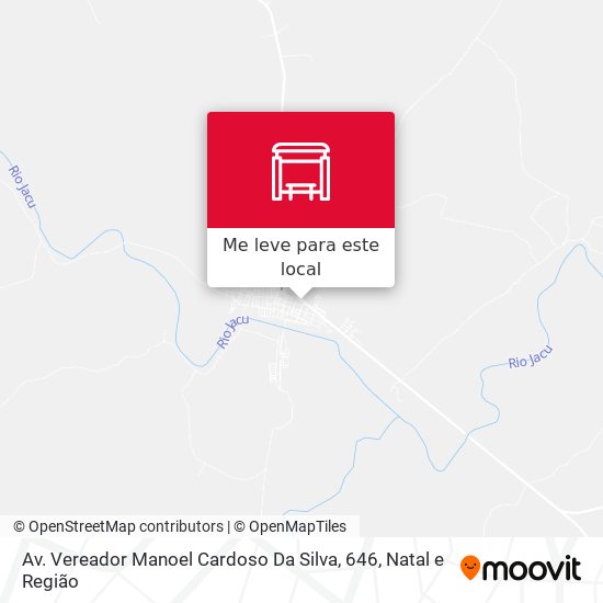 Av. Vereador Manoel Cardoso Da Silva, 646 mapa