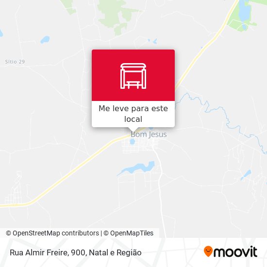 Rua Almir Freire, 900 mapa