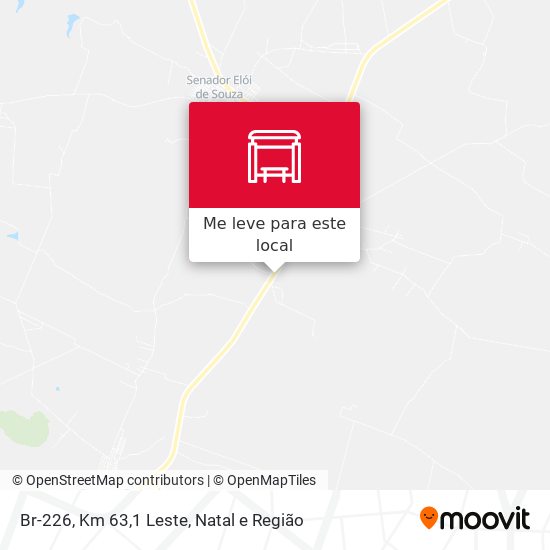 Br-226, Km 63,1 Leste mapa