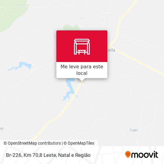 Br-226, Km 70,8 Leste mapa