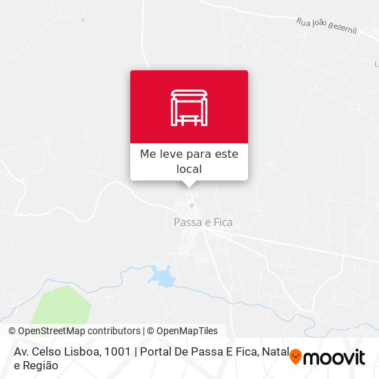 Av. Celso Lisboa, 1001 | Portal De Passa E Fica mapa