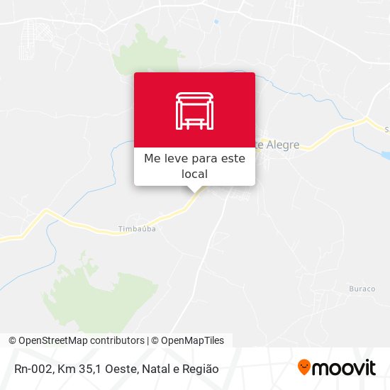 Rn-002, Km 35,1 Oeste mapa