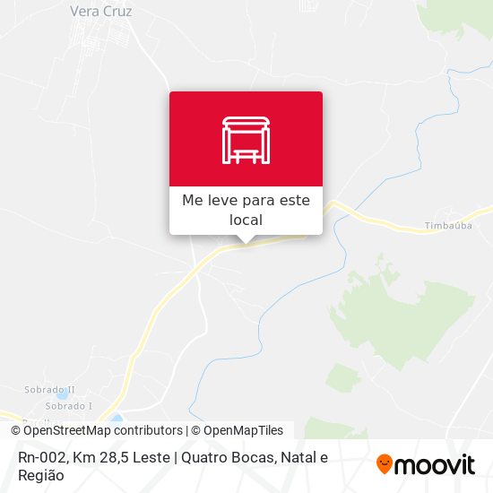 Rn-002, Km 28,5 Leste | Quatro Bocas mapa